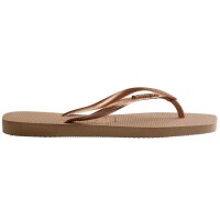 HAVAIANAS SQUARE LOGO METALLIC ROSE GOLD/ROSE GOLD 41/42
