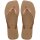 HAVAIANAS SQUARE LOGO METALLIC ROSE GOLD/ROSE GOLD 41/42
