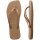 HAVAIANAS SQUARE LOGO METALLIC ROSE GOLD/ROSE GOLD 41/42