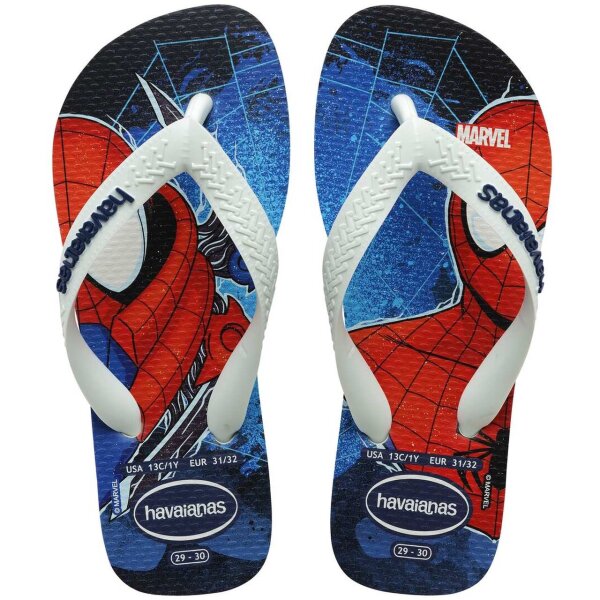 HAVAIANAS KIDS TOP MARVEL II WHITE/WHITE 29/30