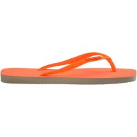 HAVAIANAS SQUARE GLITTER NEON BEIGE/ORANGE EUR 37/38