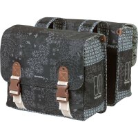 Basil Doppeltasche Bohème - Double Bag charcoal