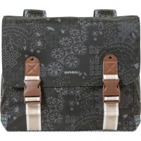 Basil Doppeltasche Bohème - Double Bag charcoal