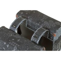 Basil Doppeltasche Bohème - Double Bag charcoal