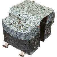 Basil Doppeltasche Bohème - Double Bag charcoal
