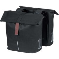 Basil Doppeltasche City Double Bag black