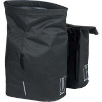 Basil Doppeltasche City Double Bag black