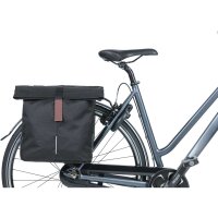 Basil Doppeltasche City Double Bag black