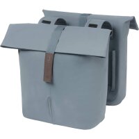 Basil City Double Pannier Bag Doppeltasche blau
