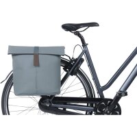 Basil City Double Pannier Bag Doppeltasche blau