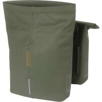 Basil City Double Pannier Bag Doppeltasche grün