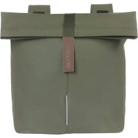 Basil Doppeltasche City Double Pannier Bag moss green