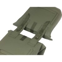 Basil Doppeltasche City Double Pannier Bag moss green