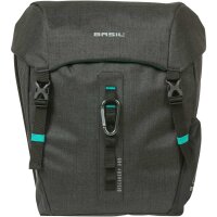 Basil Discovery 365D M Doppeltasche schwarz