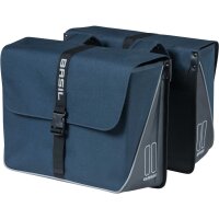 Basil Forte Doppeltasche blau,schwarz