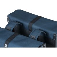 Basil Forte Doppeltasche blau,schwarz