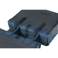 Basil Forte Doppeltasche blau,schwarz