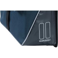 Basil Forte Doppeltasche blau,schwarz