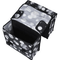 Basil Mara XL Doppeltasche blau,weiß