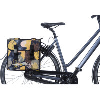 Basil Mara XL Doppeltasche schwarz,gold