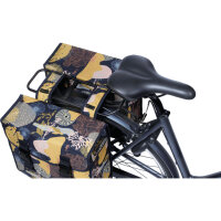 Basil Mara XL Doppeltasche schwarz,gold