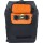Basil Miles Doppeltasche schwarz,orange