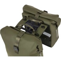 Basil Doppeltasche Soho Nordlicht MIK moss green