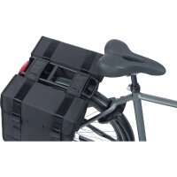 Basil Doppeltasche Tour schwarz