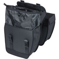 Basil Doppeltasche Tour Waterproof schwarz