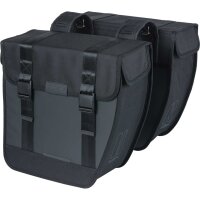 Basil Doppeltasche Tour XL Waterproof schwarz