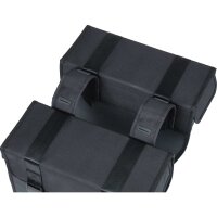 Basil Doppeltasche Tour XL Waterproof schwarz