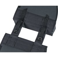 Basil Doppeltasche Tour XL Waterproof schwarz
