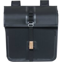 Basil Doppeltasche Urban Dry matt black