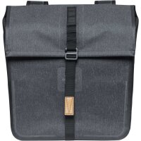 Basil Doppeltasche Urban Dry charcoal melee