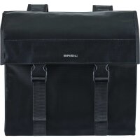 Basil Doppeltasche Urban Load schwarz