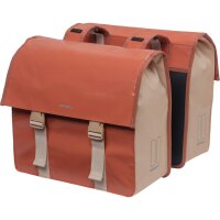 Basil Doppeltasche Urban Load terra red / rose