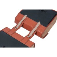 Basil Doppeltasche Urban Load terra red / rose