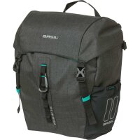 Basil Einzeltasche Discovery 365D M schwarz melee