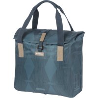 Basil Einzeltasche Elegance Fahrradshopper estate blue