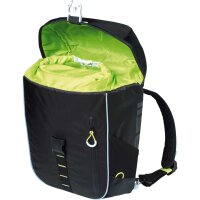 Basil Einzeltasche Miles black lime