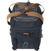 Basil Gepäckträgertasche Miles black slate