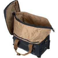 Basil Gepäckträgertasche Miles black slate