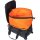 Basil Miles Gepäckträgertasche schwarz,orange