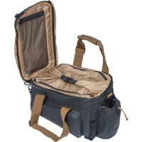 Basil Gepäckträgertasche Miles XL Pro Polyester, black slate