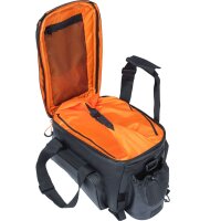 Basil Miles XL Pro Gepäckträgertasche schwarz,orange