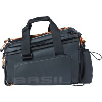 Basil Miles XL Pro Gepäckträgertasche schwarz,orange