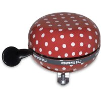 Basil Big Bell Polkadot Glocke rot,weiß