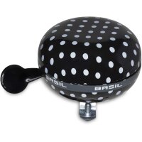 Basil Big Bell Polkadot Glocke schwarz,weiß