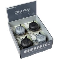 Basil Klingel Noir Display à 4 Stück (2x...