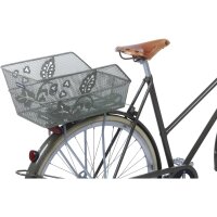 Basil Cento Flower H.R.-Schultaschenkorb grün